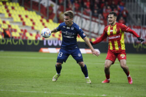 12.11.2022. Kielce. Mecz 17. kolejki PKO BP Ekstraklasy Korona Kielce - Widzew Łódź. / Fot. Jarosław Kubalski - Radio Kielce