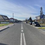 03.11.2022. Klimontów. Otwarcie drogi po remoncie. /Fot. Grażyna Szlęzak - Radio Kielce