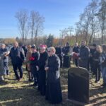 08.11.2022. Staszów. Staszów. 80. rocznica likwidacji getta. / Fot. Grażyna Szlęzak - Radio Kielce