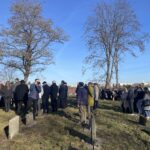 08.11.2022. Staszów. Staszów. 80. rocznica likwidacji getta. / Fot. Grażyna Szlęzak - Radio Kielce