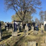 08.11.2022. Staszów. Staszów. 80. rocznica likwidacji getta. / Fot. Grażyna Szlęzak - Radio Kielce