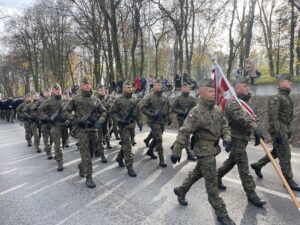 11.11.2022. Sandomierz. Narodowe Święto Niepodległości / Fot. Grażyna Szlęzak - Radio Kielce