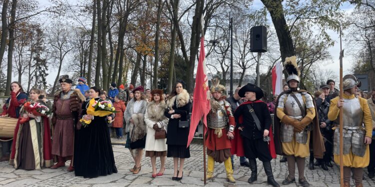 11.11.2022. Sandomierz. Narodowe Święto Niepodległości / Fot. Grażyna Szlęzak - Radio Kielce