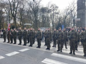 11.11.2022. Sandomierz. Narodowe Święto Niepodległości / Fot. Grażyna Szlęzak - Radio Kielce