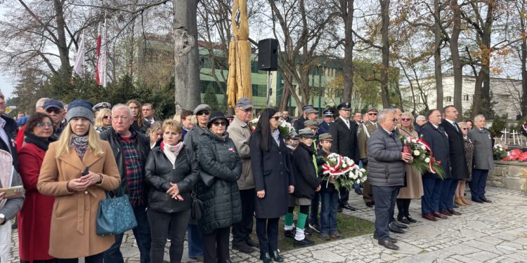 11.11.2022. Sandomierz. Narodowe Święto Niepodległości / Fot. Grażyna Szlęzak - Radio Kielce