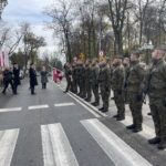 Poseł Marek Kwitek: tylko silny i dumny naród mógł przerwać tak długą niewolę - Radio Kielce 11.11.2022. Sandomierz. Narodowe Święto Niepodległości / Fot. Grażyna Szlęzak - Radio Kielce