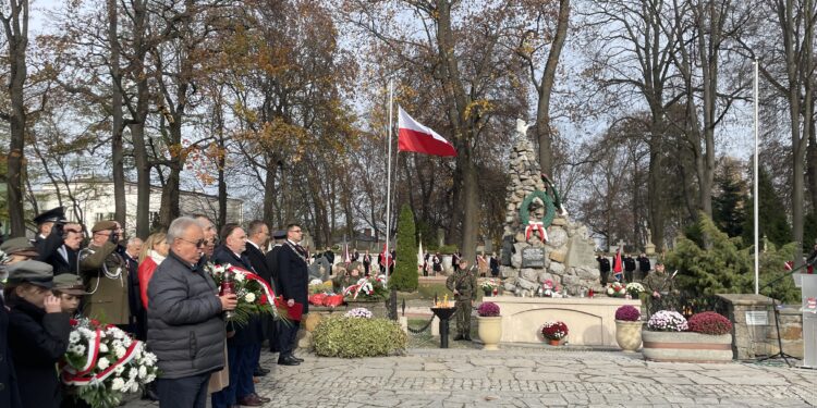 11.11.2022. Sandomierz. Narodowe Święto Niepodległości / Fot. Grażyna Szlęzak - Radio Kielce