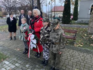 11.11.2022. Osiek. Narodowe Święto Niepodległości. / Fot. Grażyna Szlęzak - Radio Kielce