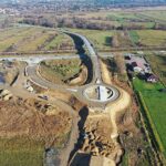 08.11.2022. Ostrowiec Świętokrzyski. Budowa tzw. małej obwodnicy Ostrowca Świętokrzyskiego / Fot. Jarosław Kubalski - Radio Kielce