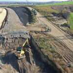 08.11.2022. Ostrowiec Świętokrzyski. Budowa tzw. małej obwodnicy Ostrowca Świętokrzyskiego / Fot. Jarosław Kubalski - Radio Kielce