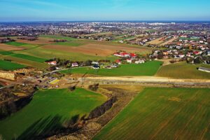 08.11.2022. Ostrowiec Świętokrzyski. Budowa tzw. małej obwodnicy Ostrowca Świętokrzyskiego / Fot. Jarosław Kubalski - Radio Kielce