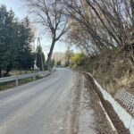 15.11.2022. Dwikozy. Otwarcie wyremontowanego odcinka drogi. / Fot. Grażyna Szlęzak - Radio Kielce