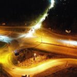 28.11.2022. Kielce. Okolice zjazdu do szpitala na Czerwonej Górze. Miejsce, w którym ma powstać rondo turbinowe / Fot. Jarosław Kubalski - Radio Kielce