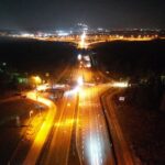 28.11.2022. Kielce. Okolice zjazdu do szpitala na Czerwonej Górze. Miejsce, w którym ma powstać rondo turbinowe / Fot. Jarosław Kubalski - Radio Kielce