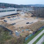 30.11.2022. Kielce. Budowa Świętokrzyskiego Kampusu Laboratoryjnego Głównego Urzędu Miar / Fot. Jarosław Kubalski - Radio Kielce