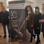 27.11.2022. Zamość. Wystawa „Krzemień pasiasty - sandomierski kamień optymizmu” / Fot. Katarzyna Batko