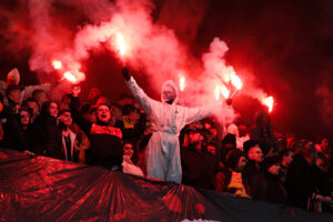 12.11.2022. Kielce. Mecz 17. kolejki PKO BP Ekstraklasy Korona Kielce - Widzew Łódź. / Fot. Jarosław Kubalski - Radio Kielce