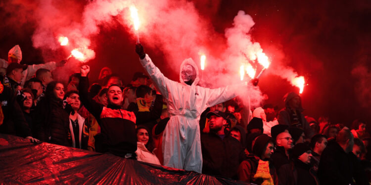 12.11.2022. Kielce. Mecz 17. kolejki PKO BP Ekstraklasy Korona Kielce - Widzew Łódź. / Fot. Jarosław Kubalski - Radio Kielce