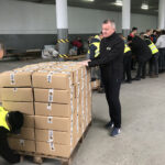 26.11.2022. Szczekociny. Akcja pomocy Rycerzy Kolumba / Fot. Robert Fatyga