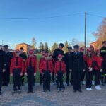 08.11.2022. Samborzec. Przekazanie promes dla młodzieżowych drużyn pożarniczych. / Fot. Anna Pawlak Biuro Poselskie posła M. Kwitka