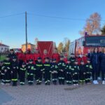 08.11.2022. Samborzec. Przekazanie promes dla młodzieżowych drużyn pożarniczych. / Fot. Anna Pawlak Biuro Poselskie posła M. Kwitka