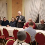 27.11.2022. Trzcianka. Spotkanie z posłem Krzysztofem Lipcem / Fot. Wiktor Taszłow - Radio Kielce