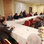 27.11.2022. Trzcianka. Spotkanie z posłem Krzysztofem Lipcem / Fot. Wiktor Taszłow - Radio Kielce