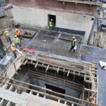 30.11.2022. Kielce. Budowa nowej siedziby Teatru Lalki i Aktora „Kubuś” / Fot. Wiktor Taszłow - Radio Kielce