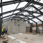 30.11.2022. Kielce. Budowa nowej siedziby Teatru Lalki i Aktora „Kubuś” / Fot. Wiktor Taszłow - Radio Kielce