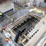 30.11.2022. Kielce. Budowa nowej siedziby Teatru Lalki i Aktora „Kubuś” / Fot. Wiktor Taszłow - Radio Kielce