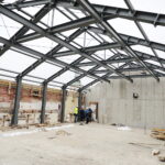 30.11.2022. Kielce. Budowa nowej siedziby Teatru Lalki i Aktora „Kubuś” / Fot. Wiktor Taszłow - Radio Kielce