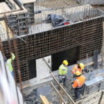 30.11.2022. Kielce. Budowa nowej siedziby Teatru Lalki i Aktora „Kubuś” / Fot. Wiktor Taszłow - Radio Kielce