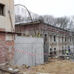 30.11.2022. Kielce. Budowa nowej siedziby Teatru Lalki i Aktora „Kubuś” / Fot. Wiktor Taszłow - Radio Kielce