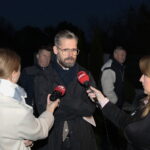 02.11.2022. Kielce. Interwencja Radia Kielce. Protest mieszkańców przy ulicy Białogońskiej. / Fot. Wiktor Taszłow - Radio Kielce