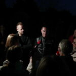 02.11.2022. Kielce. Interwencja Radia Kielce. Protest mieszkańców przy ulicy Białogońskiej. / Fot. Wiktor Taszłow - Radio Kielce