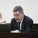 03.11.2022. Kielce. Sesja Rady Miasta Kielce. Na zdjęciu: Jarosław Karyś - przewodniczący Rady Miasta Kielce / Fot. Wiktor Taszłow - Radio Kielce