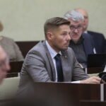 03.11.2022. Kielce. Sesja Rady Miasta Kielce. Na zdjęciu: Marcin Chłodniki - zastępca prezydenta Kielc / Fot. Wiktor Taszłow - Radio Kielce