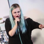 04.11.2022. Radio Kielce. Studio Gram. Koncert zespołu Aversja / Fot. Wiktor Taszłow – Radio Kielce