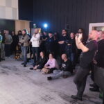 04.11.2022. Radio Kielce. Studio Gram. Koncert zespołu Aversja / Fot. Wiktor Taszłow – Radio Kielce