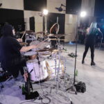 04.11.2022. Radio Kielce. Studio Gram. Koncert zespołu Aversja / Fot. Wiktor Taszłow – Radio Kielce