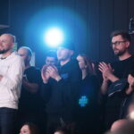 04.11.2022. Radio Kielce. Studio Gram. Koncert zespołu Aversja / Fot. Wiktor Taszłow – Radio Kielce