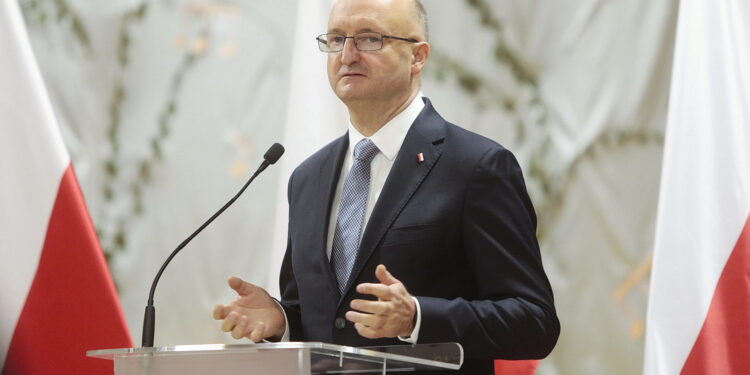 Na zdjęciu Piotr Wawrzyk - wiceminister spraw zagranicznych. / Fot. Wiktor Taszłow - Radio Kielce
