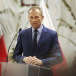 Na zdjęciu: Zbigniew Piątek - burmistrz Piekoszowa / Fot. Wiktor Taszłow - Radio Kielce