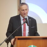 08.11.2022. Czerwona Góra. Otwarcie dwóch oddziałów w Szpitalu. Na zdjęciu: Zbigniew Koniusz - wojewoda świętokrzyski / Fot. Wiktor Taszłow – Radio Kielce