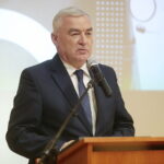 08.11.2022. Czerwona Góra. Otwarcie dwóch oddziałów w Szpitalu. Na zdjęciu: Andrzej Bętkowski - marszałek województwa świętokrzyskiego / Fot. Wiktor Taszłow – Radio Kielce