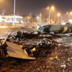 08.11.2022. Kielce. Pożar przy ulicy Starowiejskiej. / Fot. Wiktor Taszłow - Radio Kielce