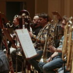 09.11.2022. Kielce. Filharmonia Świętokrzyska. Próba przed koncertem Krzesimira Dębskiego / Fot. Wiktor Taszłow - Radio Kielce