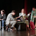 09.11.2022. Kielce. Teatr im Stefana Żeromskiego. Spektakl „#mickiewiczeminescu”. / Fot. Wiktor Taszłow - Radio Kielce