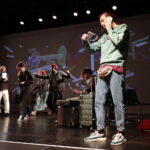 09.11.2022. Kielce. Teatr im Stefana Żeromskiego. Spektakl „#mickiewiczeminescu”. / Fot. Wiktor Taszłow - Radio Kielce