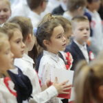 10.11.2022. Kielce. Akcja „Szkoła do hymnu” / Fot. Wiktor Taszłow - Radio Kielce